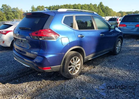 2017 Nissan Rogue Sv из США, поврежденный, VIN KNMAT2MV1HP619626